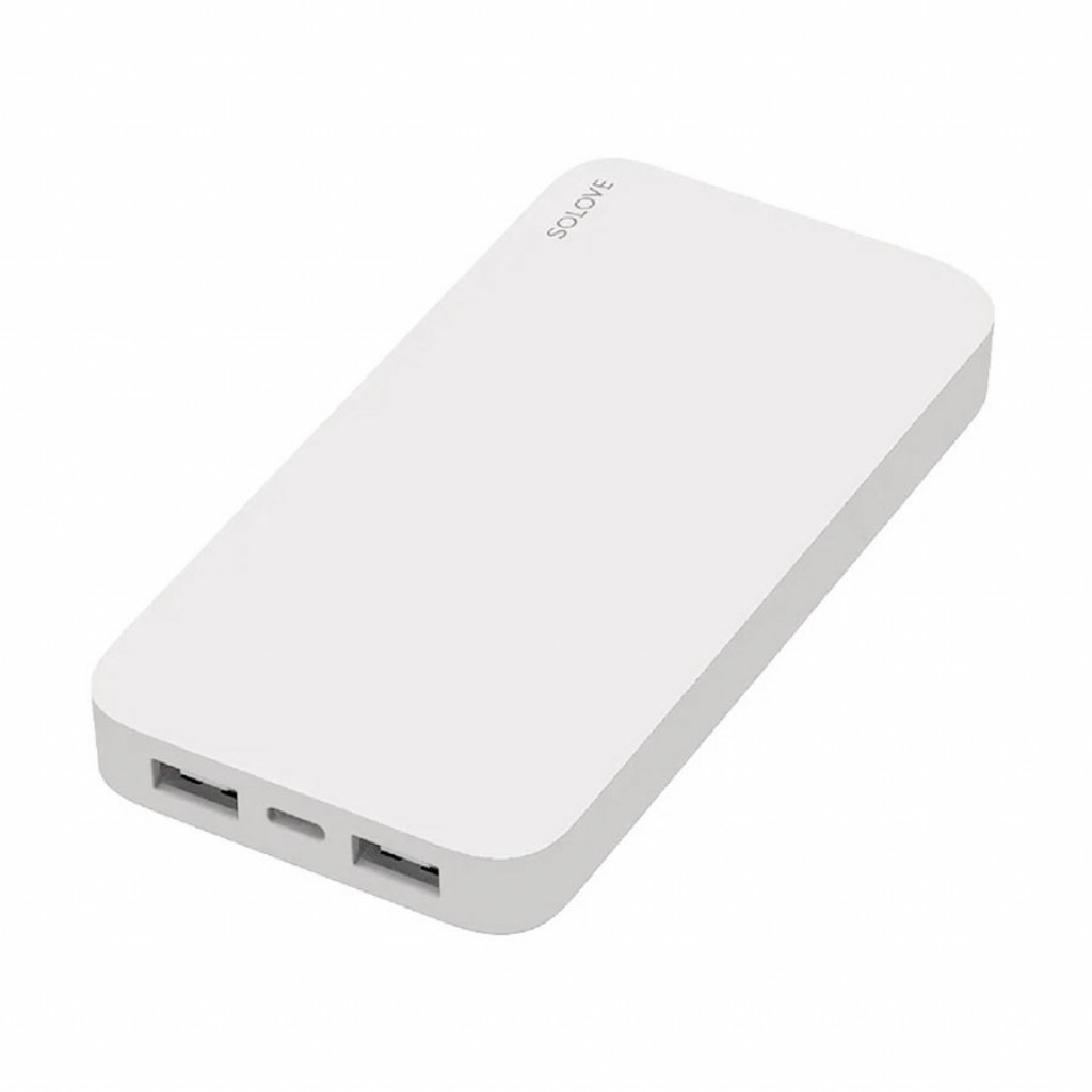 Внешний аккумулятор Xiaomi Solove 003M 20000 mAh, White