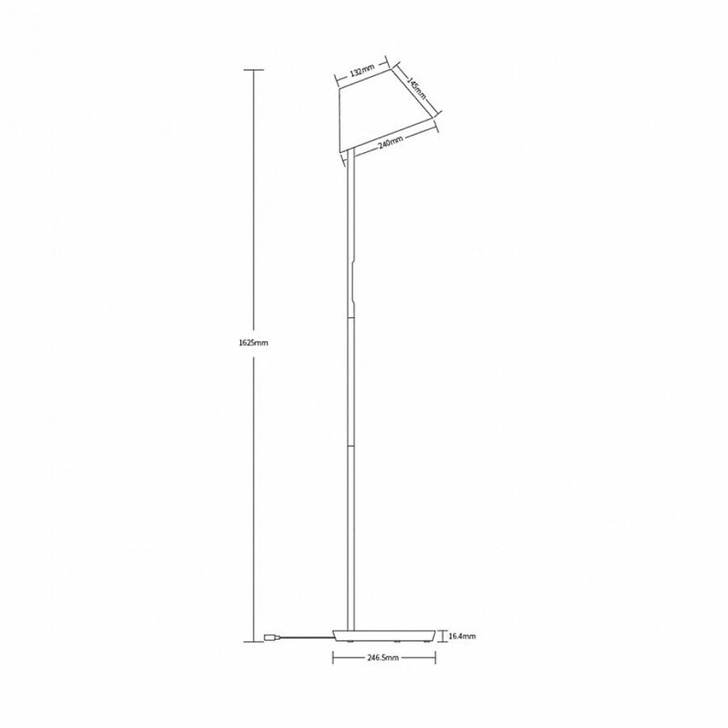 Умный светодиодный торшер Xiaomi Yeelight Smart Floor Lamp White (YLLD01YL)