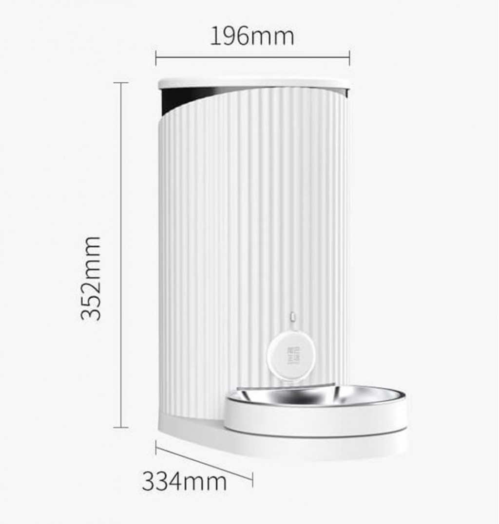 Умная кормушка для животных Xiaomi Furrytail Pet Smart Feeder White (FT-P-WSQ-0101)