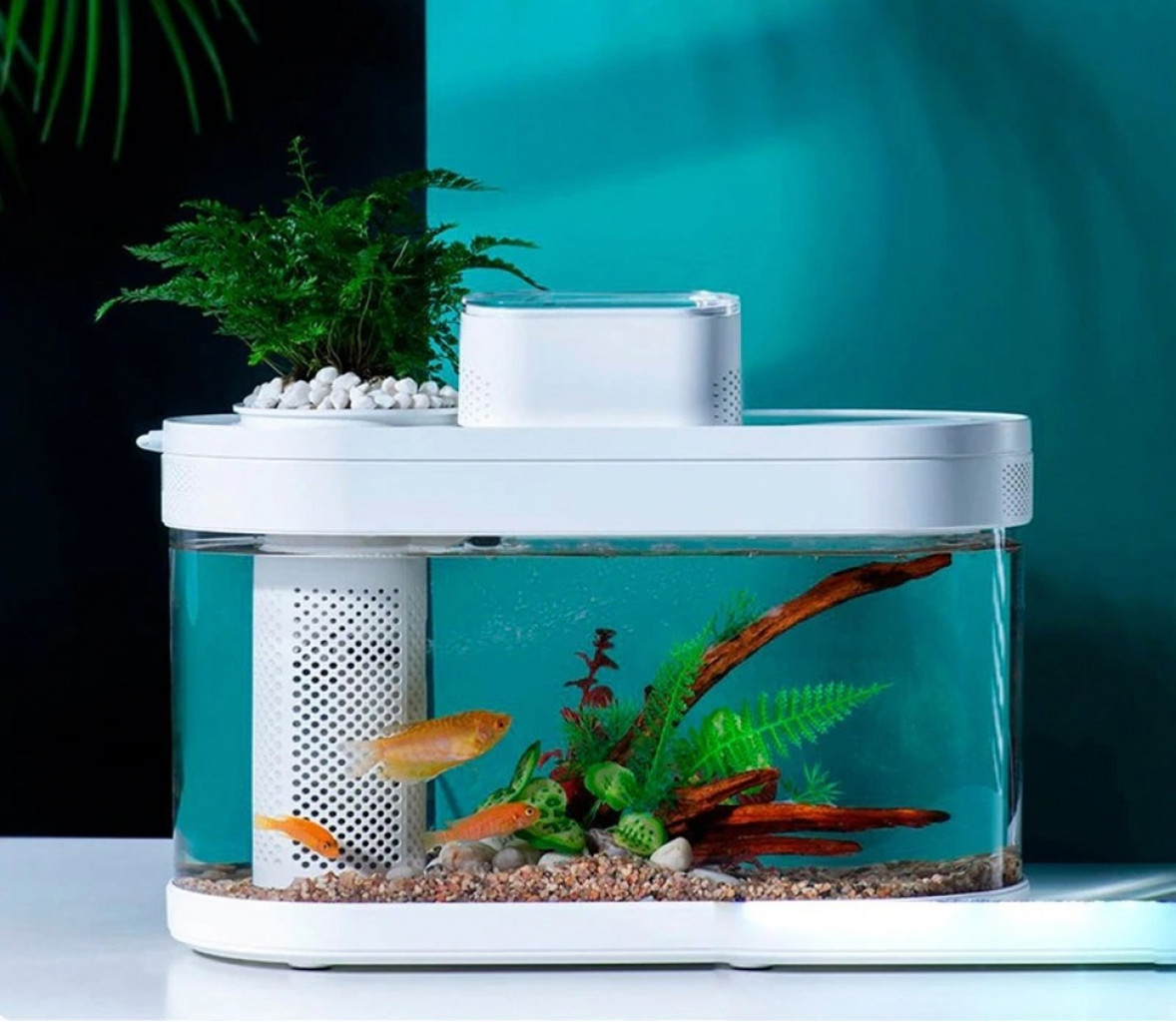 Акваферма Xiaomi Descriptive Geometry C180 Smart Fish Tank Pro White (HF-JHYG007)