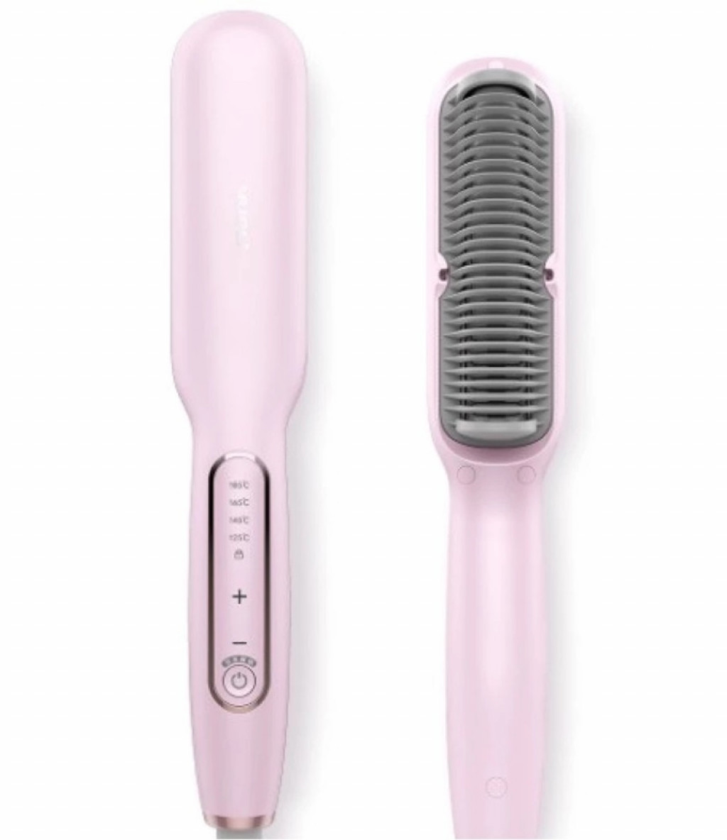 Выпрямитель для волос Xiaomi Yueli Straight Hair Comb Pink (HS-528P)