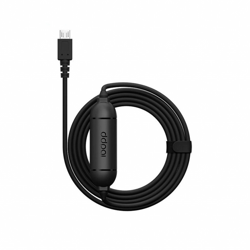 Кабель прямого подключения Xiaomi (Mi) DDPai Mini Hardware Kit с Micro USB на 2 клеммы Black (B_MC)