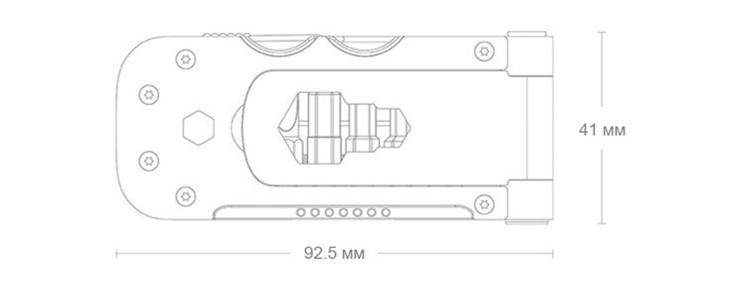 Многофункциональный мультитул Xiaomi NexTool Multifunctional Bicycle Black (KT5557)