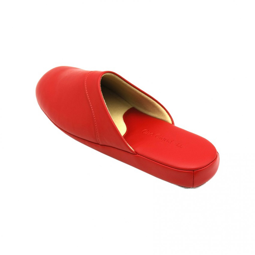 Тапочки Xiaomi One Cloud Leather Home Slippers Red