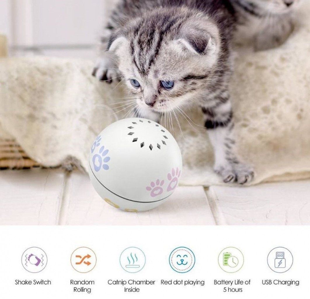 Игрушка для животных Xiaomi Petoneer Pet Smart Companion Ball Cat Toy Green (PBL010)