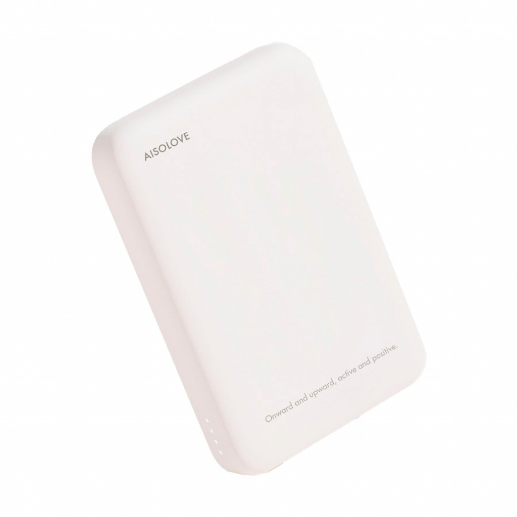 Беспроводной внешний аккумулятор Xiaomi Solove W12 5000 mAh Magnetic MagSafe 20W, White (W12 White)