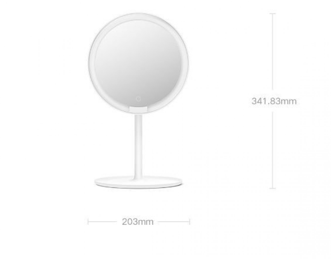 Зеркало для макияжа Xiaomi Mijia LED Makeup Mirror White (MJHZJ01-ZJ)