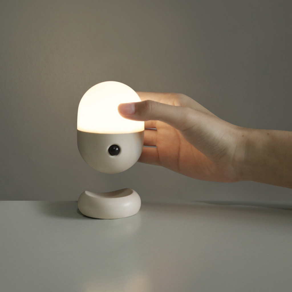 Капсульный ночник Xiaomi MUID Sleeping Lamp, Беспроводной капсульный ночник Xiaomi MUID Sleeping Lamp Light gray (H-L-13)