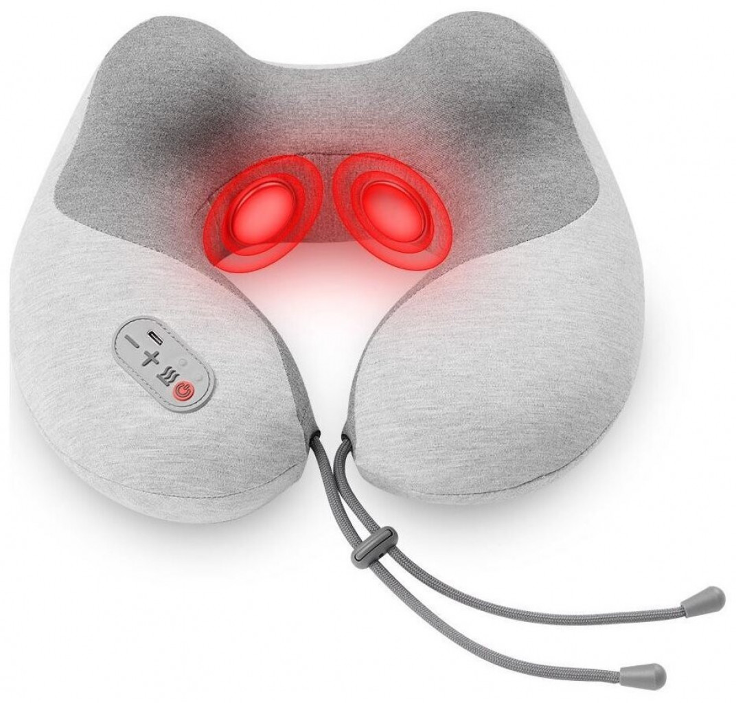 Массажная подушка Xiaomi Momoda Massage Hot Pillow Light grey (SX332)