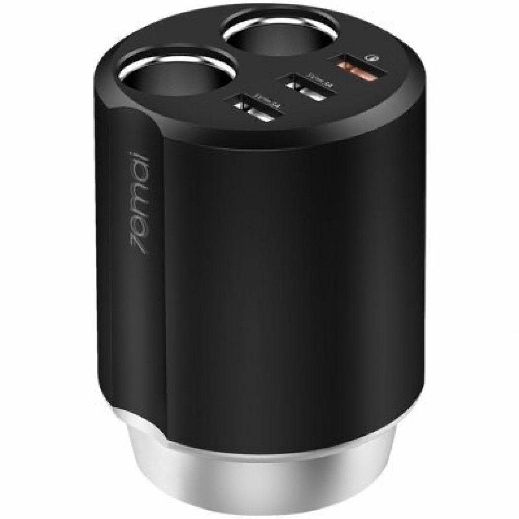 Автомобильный прикуриватель 3 in 1 70Mai Xiaomi Car Cigarette Lighter Black (CC04)