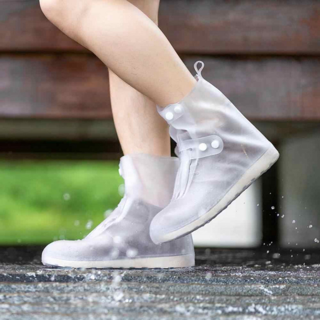 Водонепроницаемые бахилы Xiaomi Mijia Zaofeng Rainproof Shoe Cover White (HW170201)