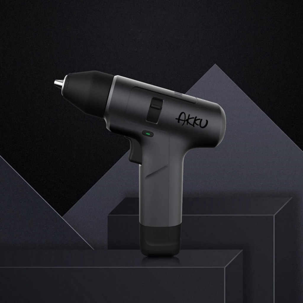 Аккумуляторная дрель-шуруповерт Xiaomi AKKU Brushless Dual Speed Electric Drill Black (AK701)