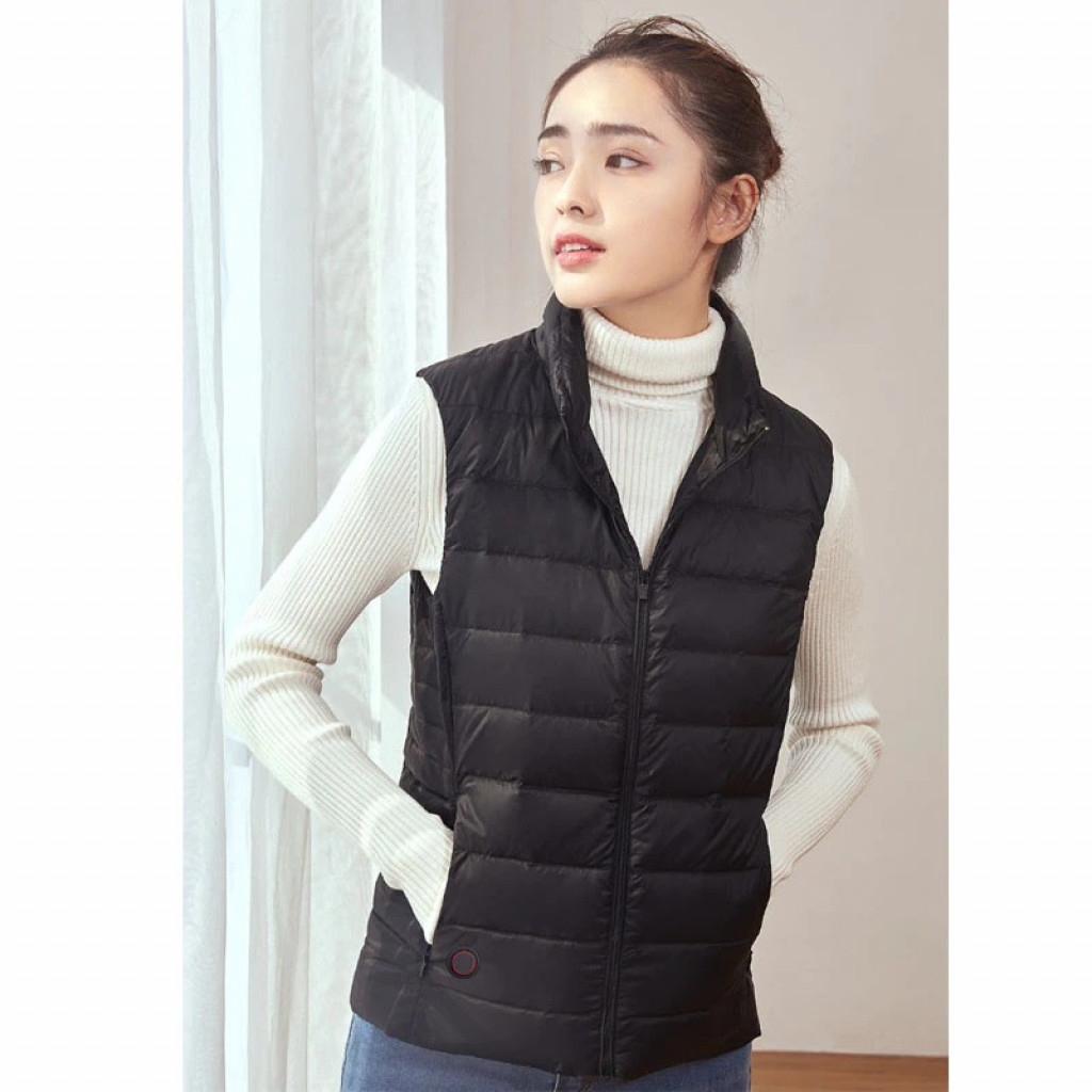 Жилет с подогревом Xiaomi Graphene Smart Heating Down Vest, Black