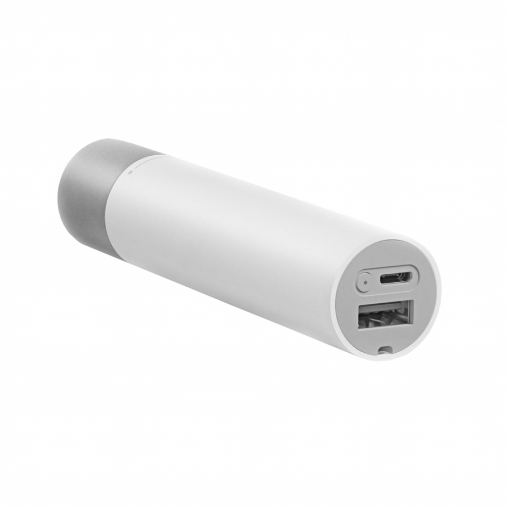 Внешний аккумулятор Xiaomi Flashlight Power Bank 3350mah White (LPB01ZM)