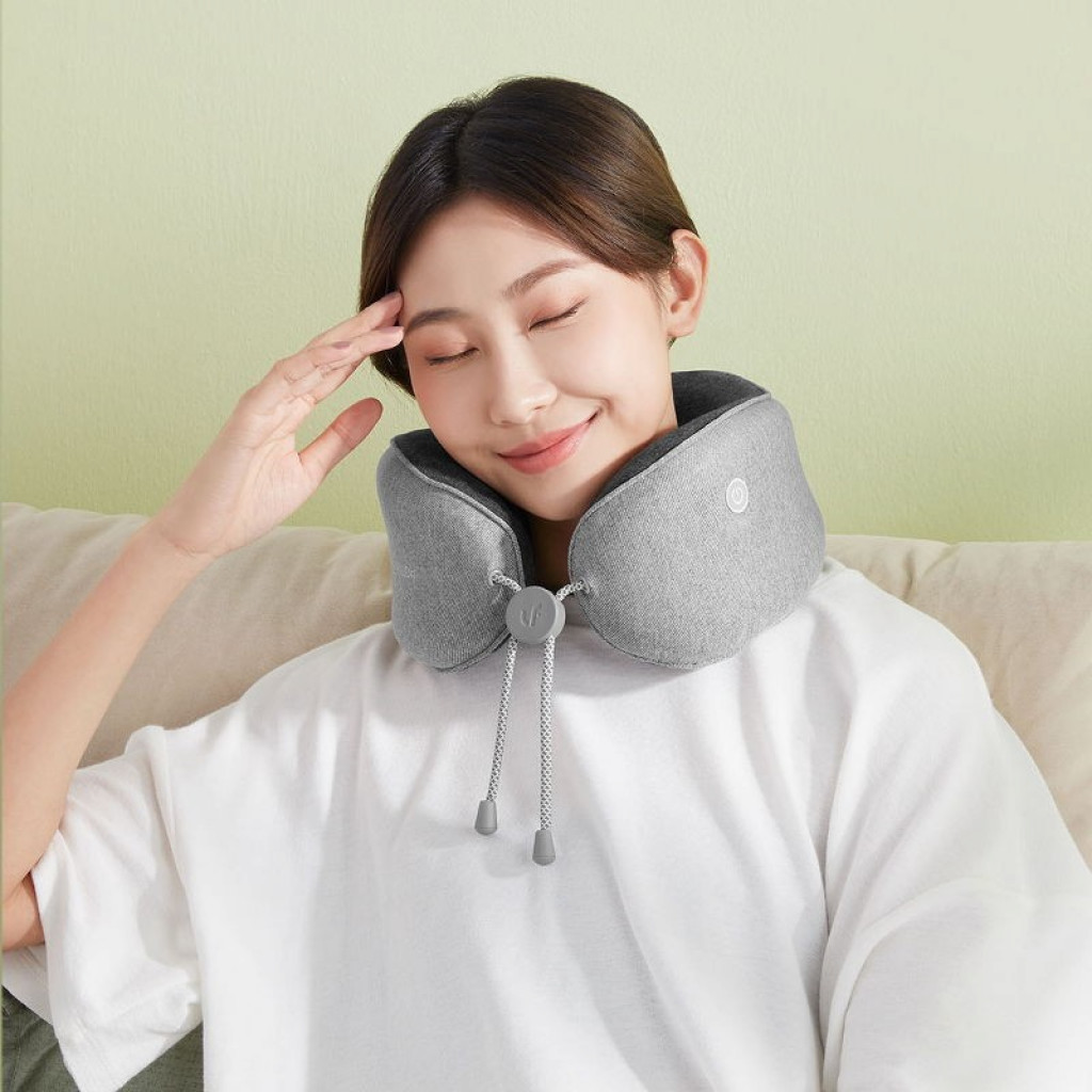 Массажная подушка для шеи Xiaomi Lefan Massage Neck Pillow Fashion Upgrade Grey (LF-J003)