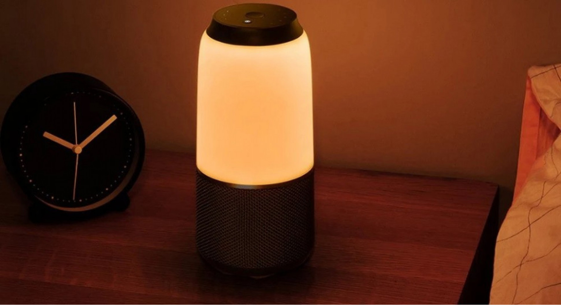 Портативная колонка с подсветкой Xiaomi Velev V03 Colorful Lighting Sound, White