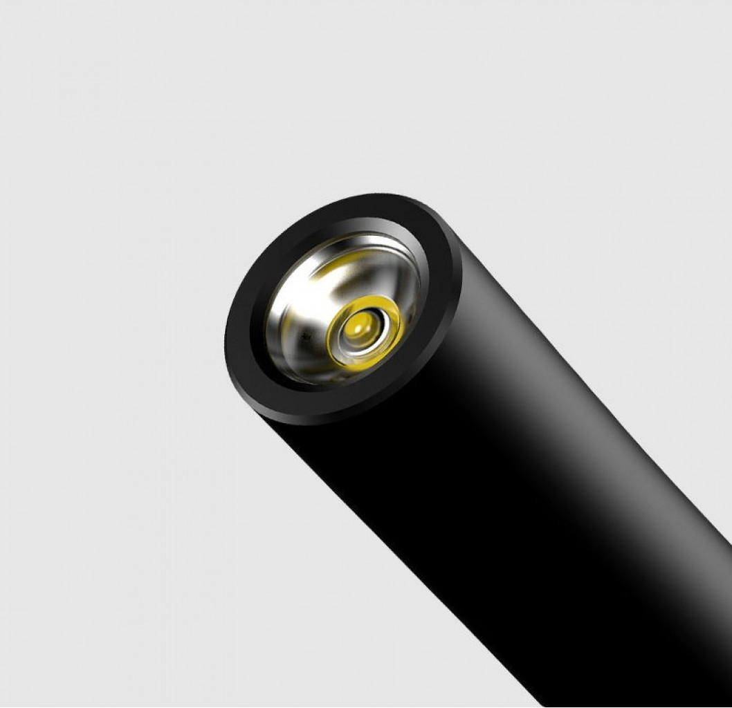 Портативный фонарик Xiaomi Beebest Zoom Metal Flashlight Black (F300)