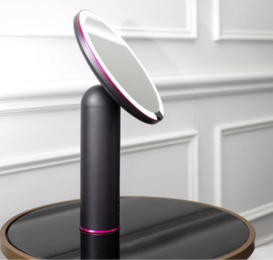 Зеркало для макияжа Xiaomi Amiro O Series Makeup Mirror Black (AML005)