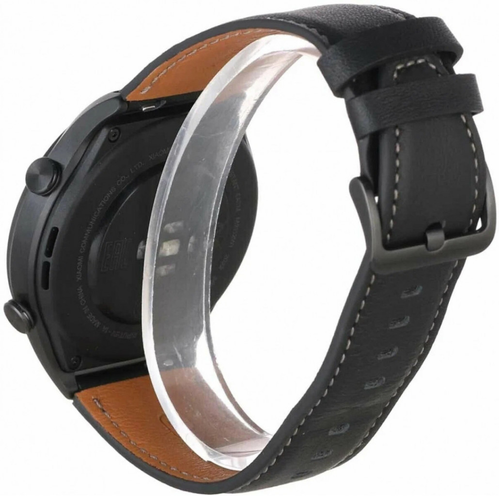 Умные часы Xiaomi Watch S1 Strap Leather Black