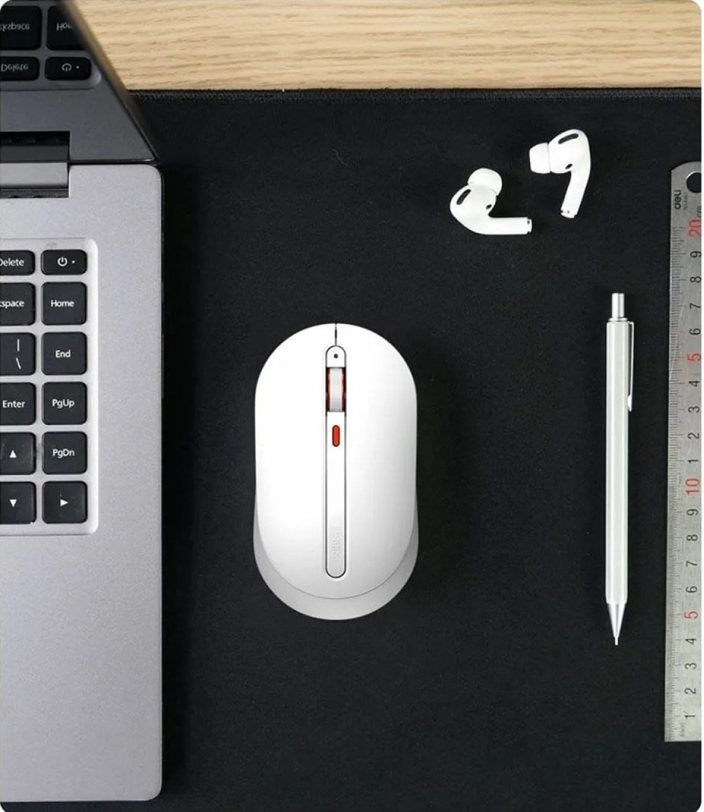 Беспроводная мышь Xiaomi MIIIW Wireless Mouse Silent, White (MWMM01)