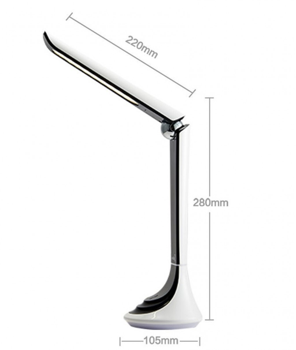 Настольная лампа Xiaomi Midea Charging Reading and Writing Desk Lamp Black