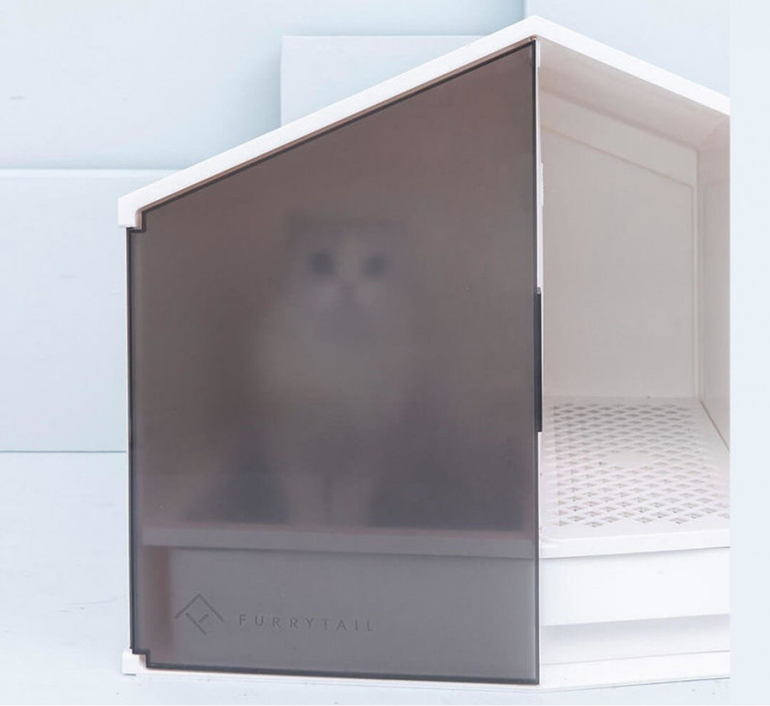 Домик и туалет для кошки Xiaomi Furrytail Litter Box White (CLB10CB)