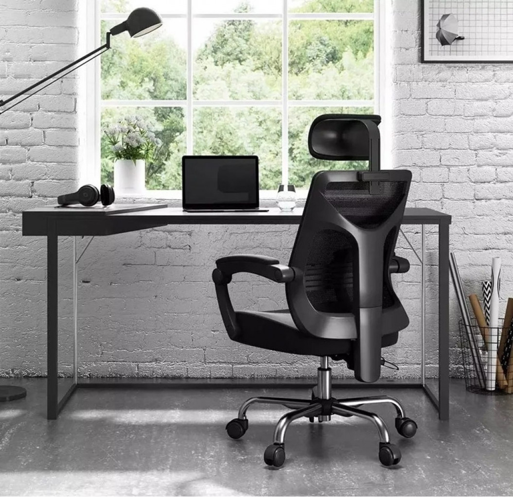 Компьютерное кресло Xiaomi HBADA Ergonomic Chair, Black (HDNY164WM)