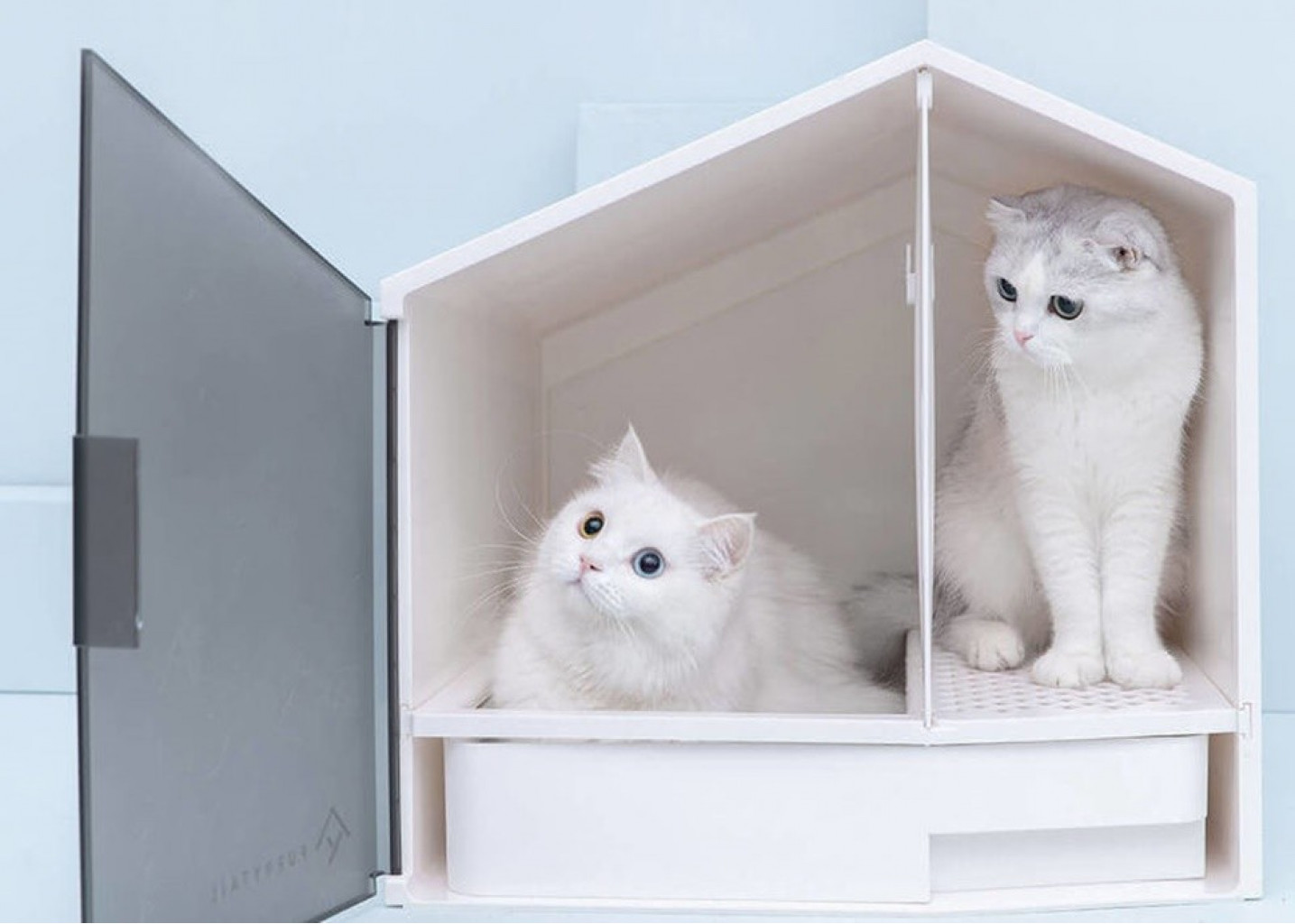 Домик и туалет для кошки Xiaomi Furrytail Litter Box White (CLB10CB)