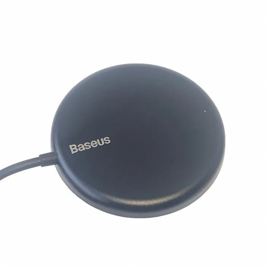 Беспроводное зарядное устройство Baseus Simple Mini Magnetic Wireless Charger, Беспроводное зарядное устройство Baseus Simple Mini Magnetic Charger Black (WXJK-F01)