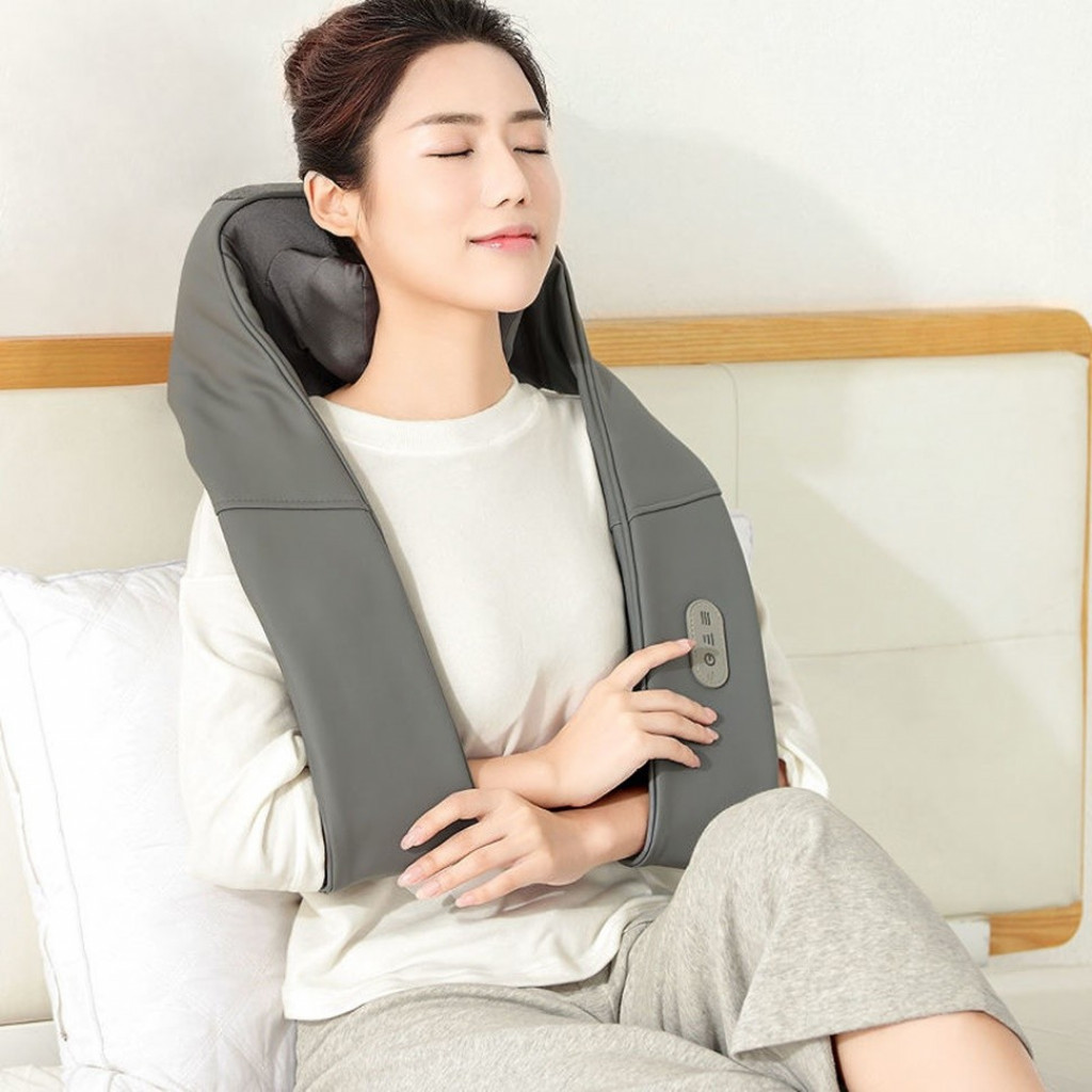 Массажер для шеи Xiaomi LeFan 3D Kneading Massage Shawl Grey (LF-AP017)