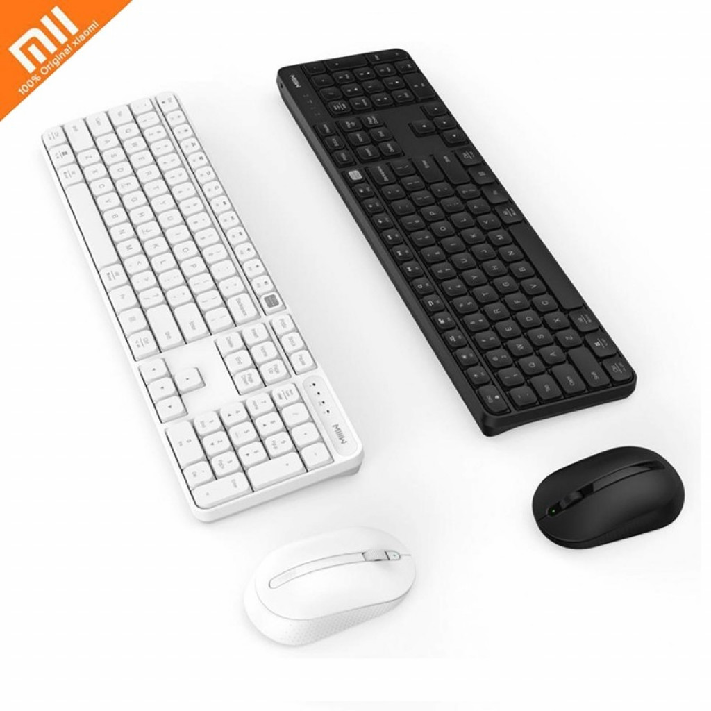 Беспроводная клавиатура и мышь Xiaomi MIIIW Wireless Set White (MWWC01)