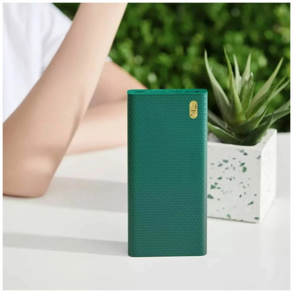 Беспроводной внешний аккумулятор Xiaomi ZMI 10000 mAh Wireless Charging Dark green (WPB01)