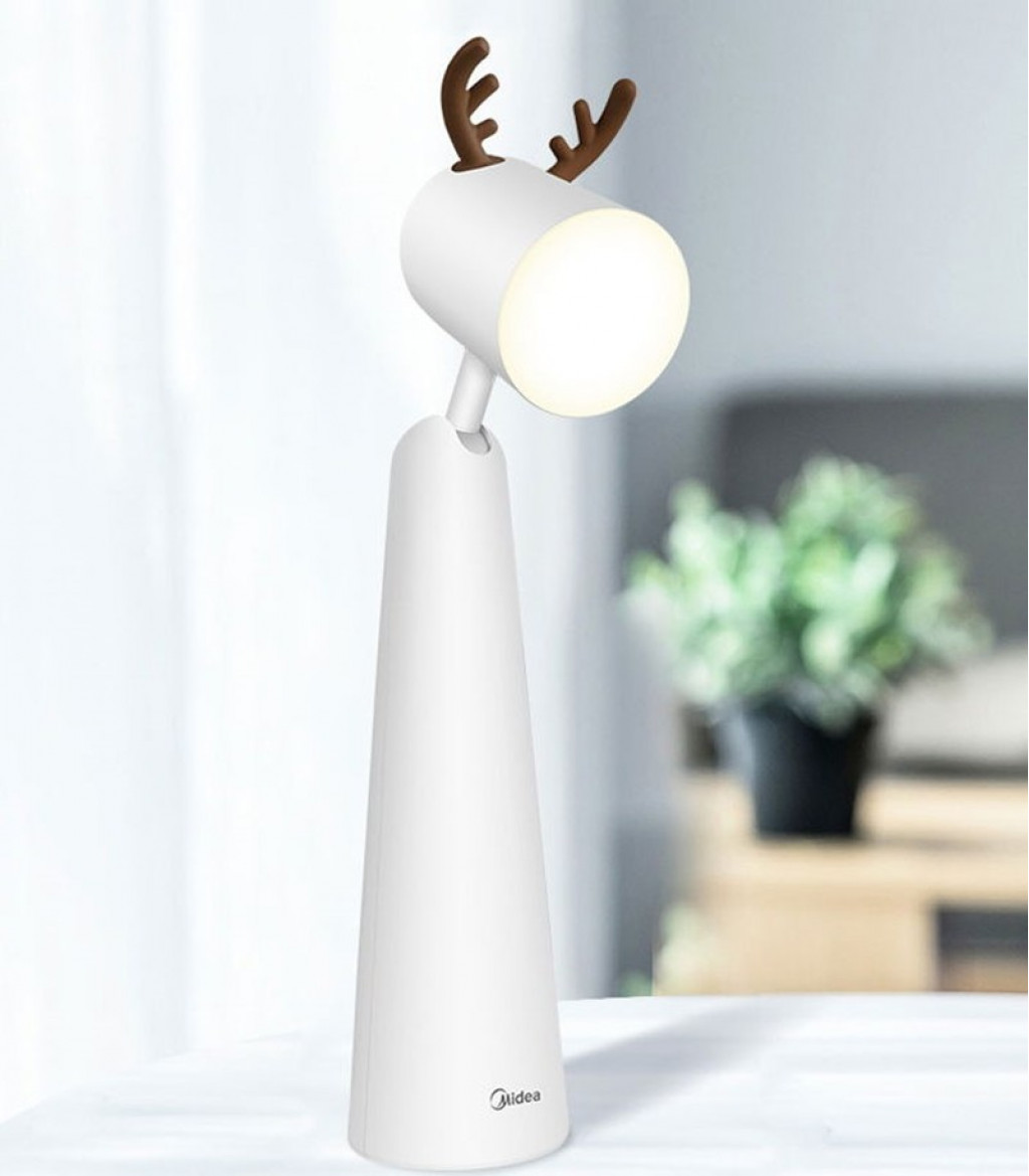 Настольная лампа Xiaomi Midea Cute Pet Cartoon Table Lamp White