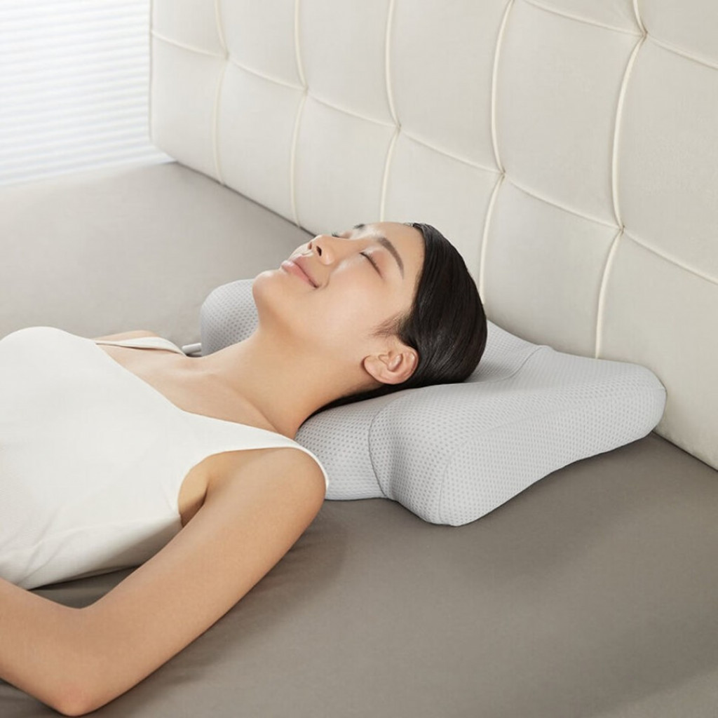 Массажная подушка Xiaomi Leravan Smart Sleep Traction Pillow Light grey (LJ-PL001)