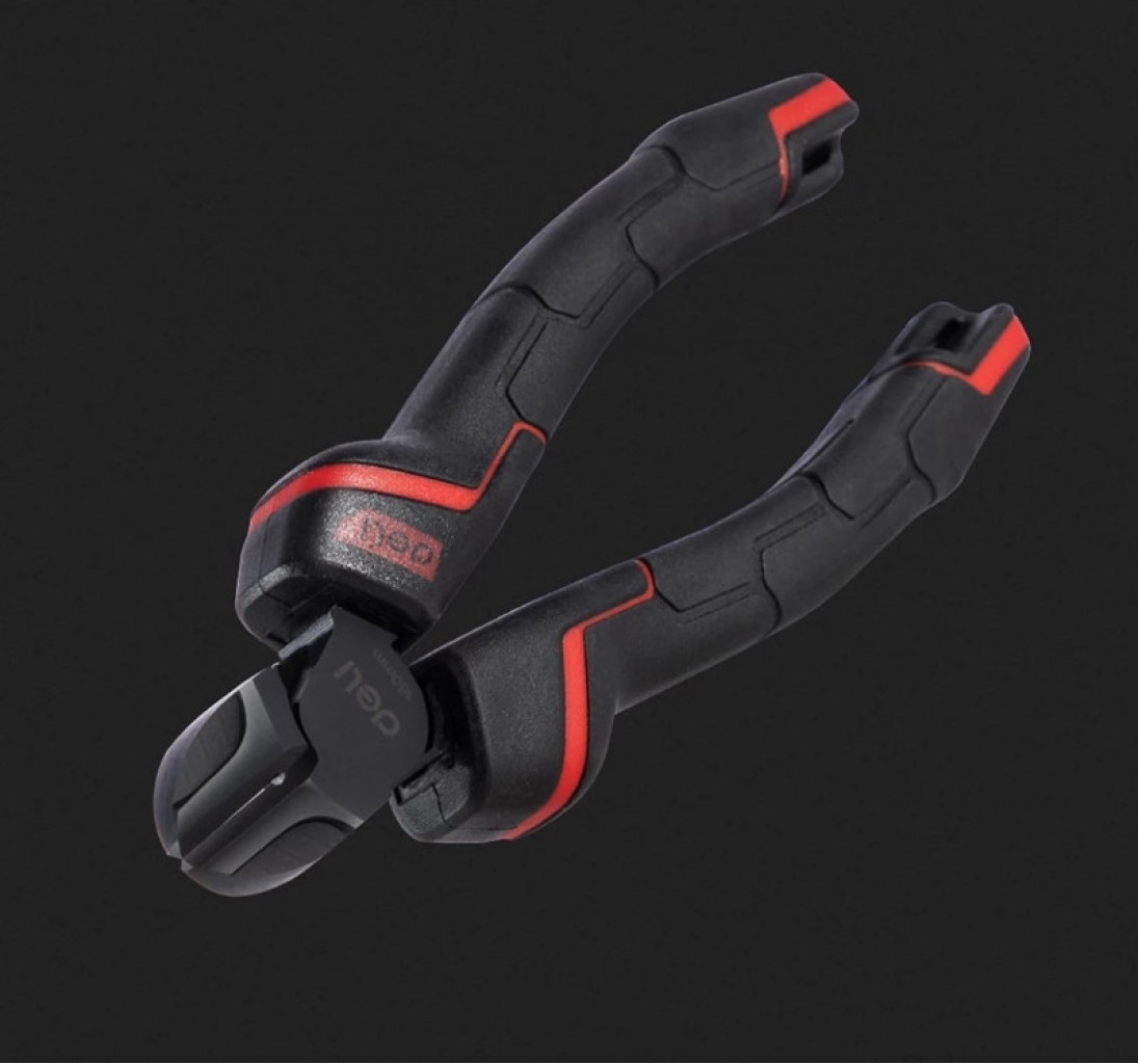 Кусачки Xiaomi Deli Nose Pliers Black and red