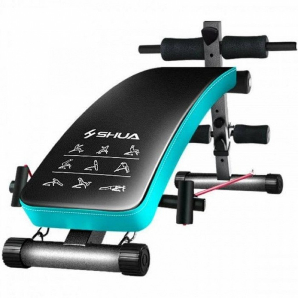 Спортивная скамья Xiaomi SHUA Сurved Multi-function Abdominal Board Black (SH-575)