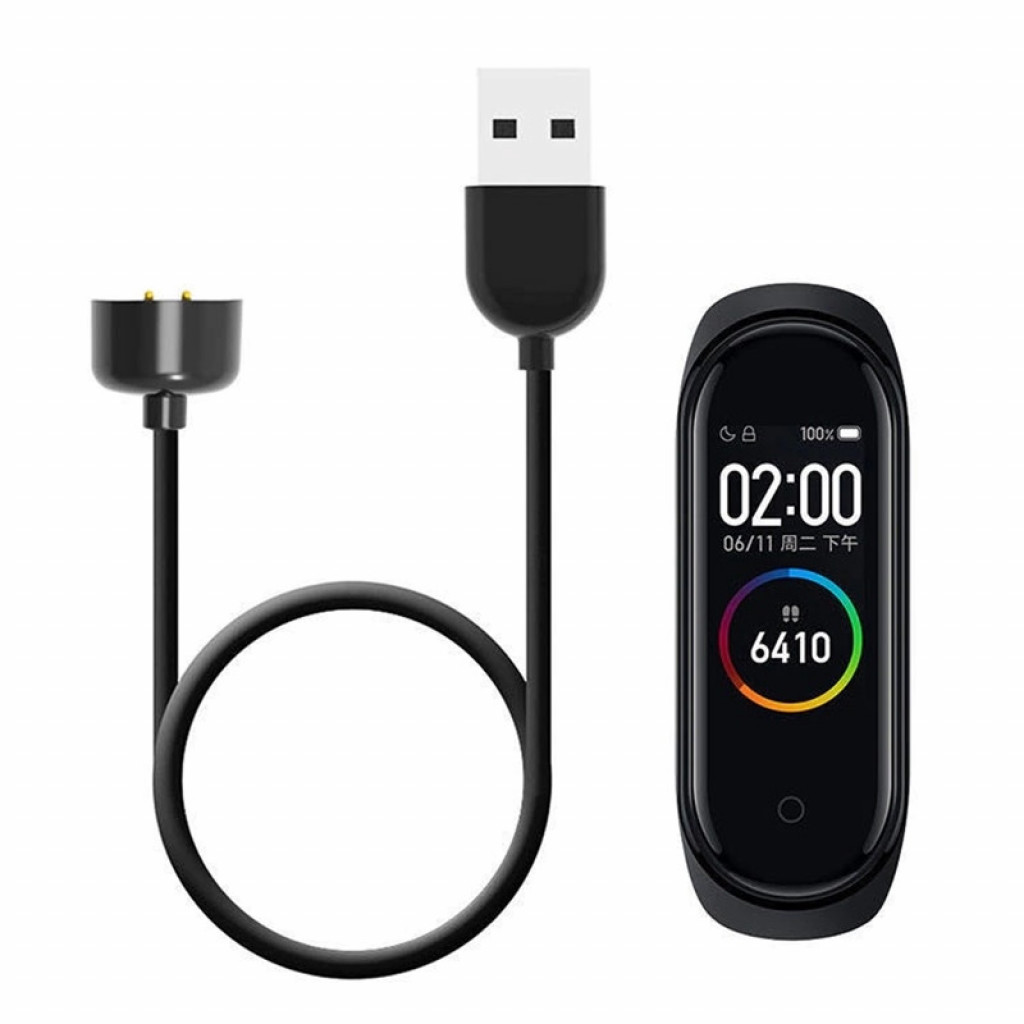 Зарядное устройство для умных часов Xiaomi Mi Band 5/6 Black (XMCDQ05HM)