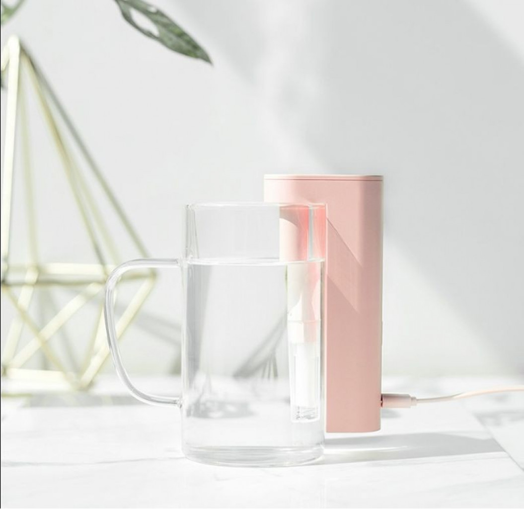 Увлажнитель воздуха Xiaomi Sothing Geometry Humidifier Pink (DSHJ-H-002)