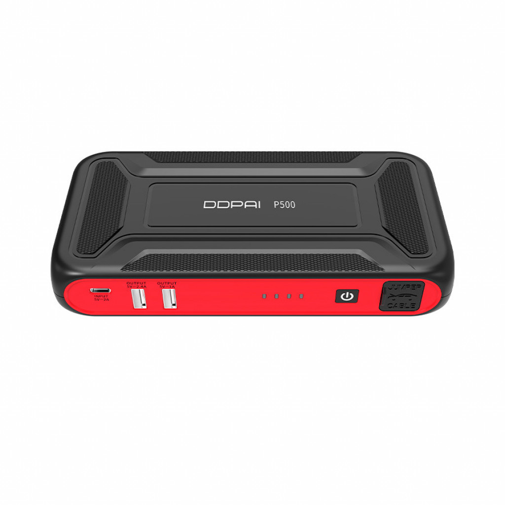 Пуско-зарядное устройство 10000 mAh Xiaomi DDPai Jump Starter GLOBAL Black and red (P500)