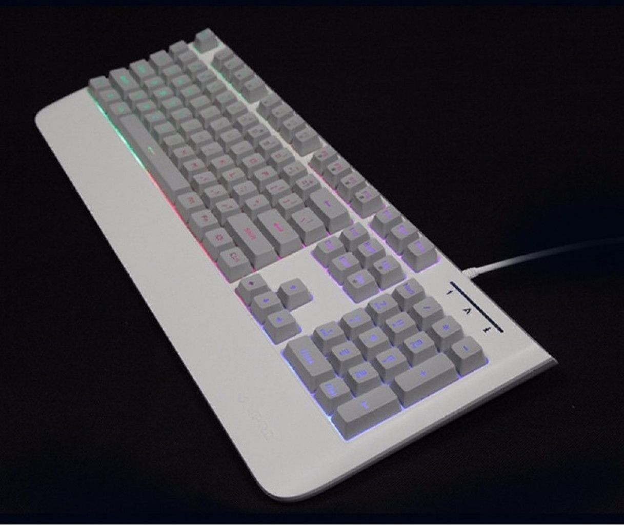 Игровая клавиатура Xiaomi Rapoo Wireless Keyboard V56 с подсветкой, White