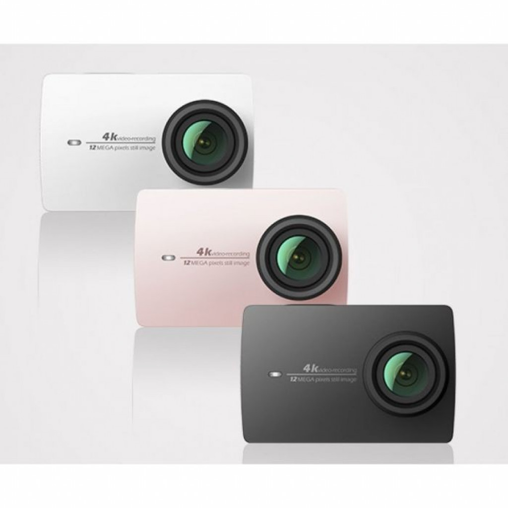 Экшн-камера русифицированная версия Xiaomi Yi 4k Action Camera White