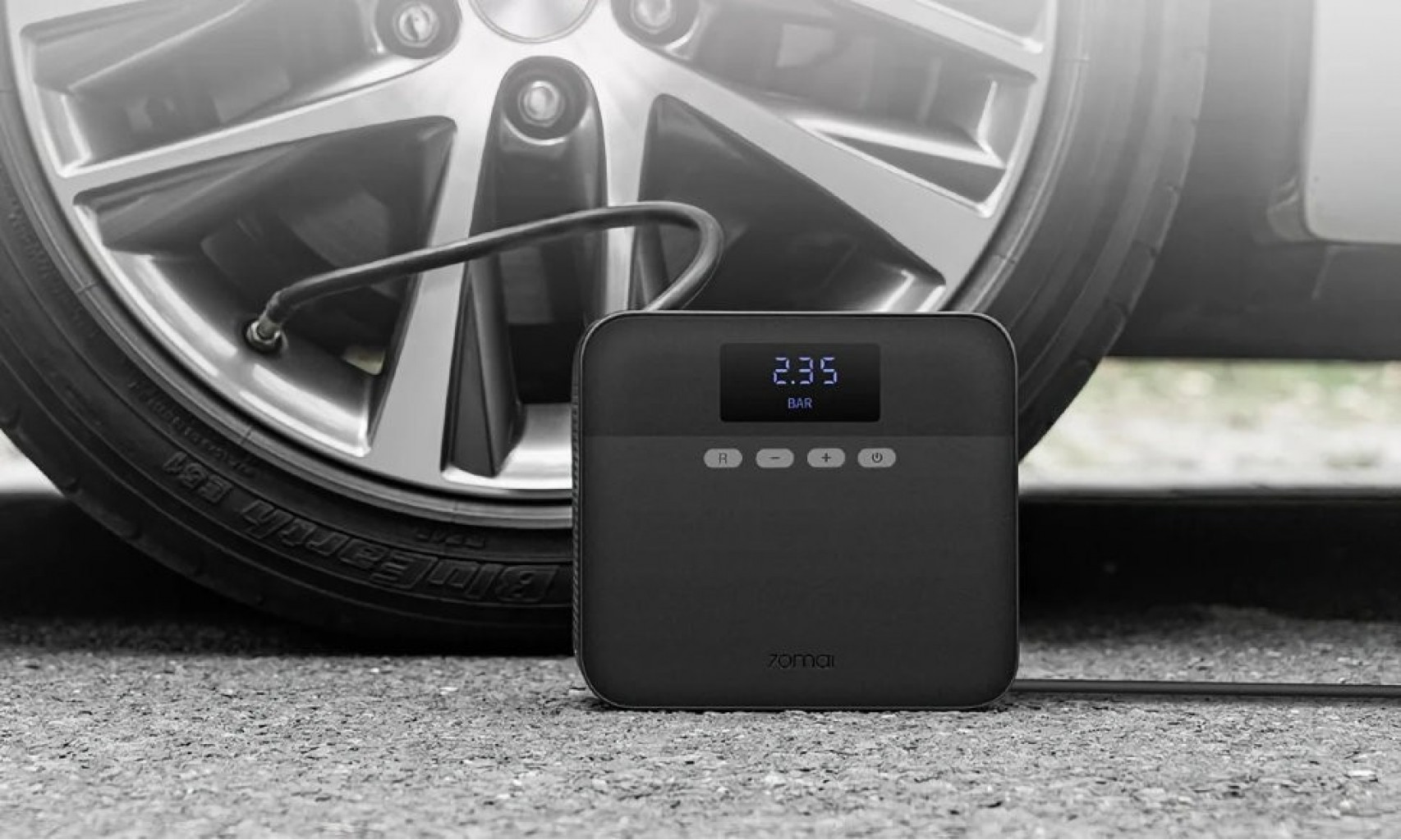 Автомобильный компрессор Xiaomi 70mai Air Compressor Lite Black (Midrive TP03)