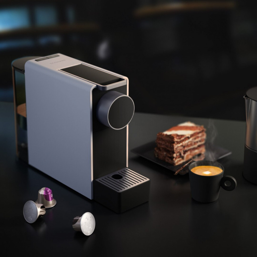 Капсульная кофемашина Xiaomi Scishare Capsule Coffee Machine Mini Gray (S1201)