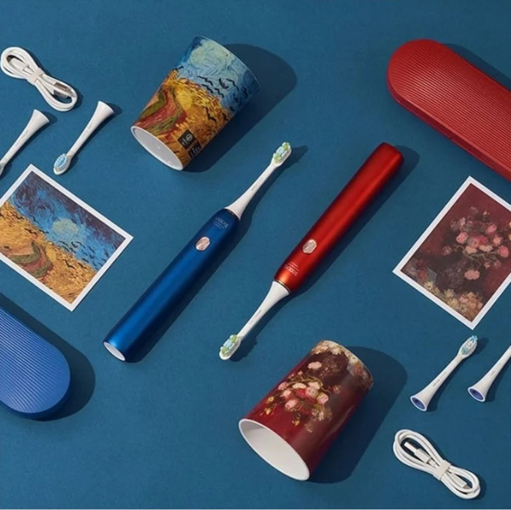 Электрическая зубная щетка Xiaomi Soocas X3U Van Gogh Museum Design, Blue (X3U)