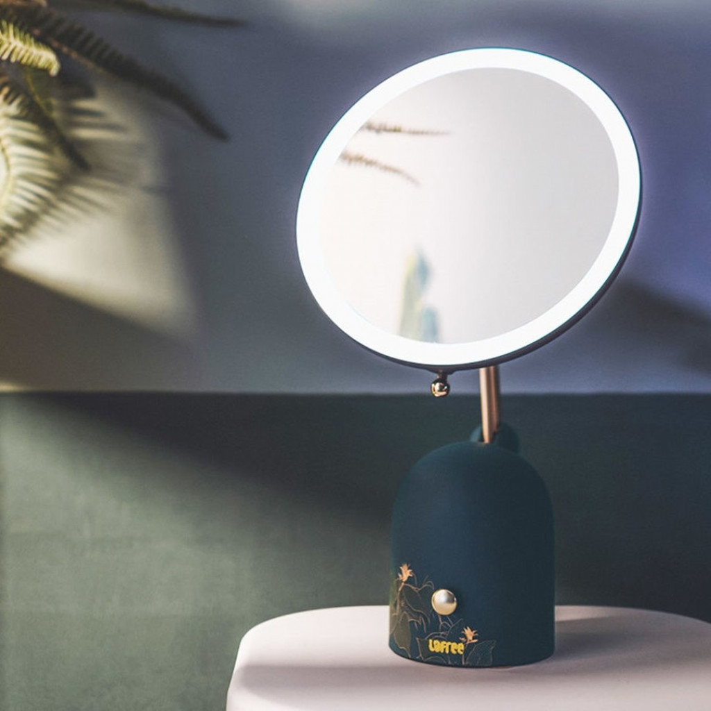 Зеркало для макияжа Xiaomi Lofree Beauty Mirror Full Moon Green (HY7JGY)