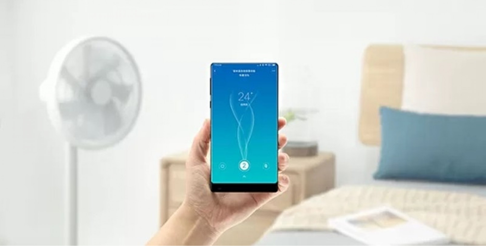 Умный напольный вентилятор Xiaomi Mi Smart Standing Fan Pro White (ZLBPSP01XY)