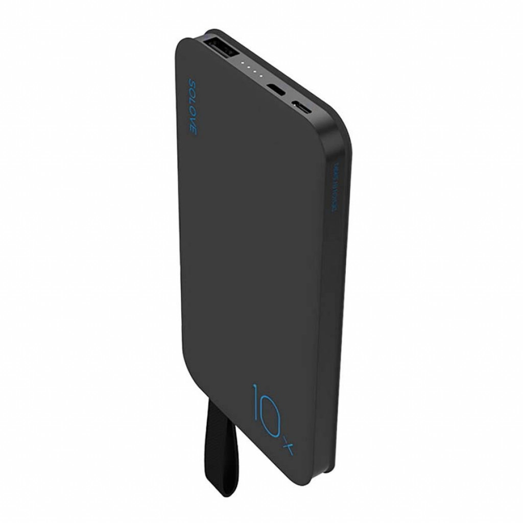 Внешний аккумулятор Xiaomi Solove Power Bank X8 10000 mAh, Black (X8BLK)