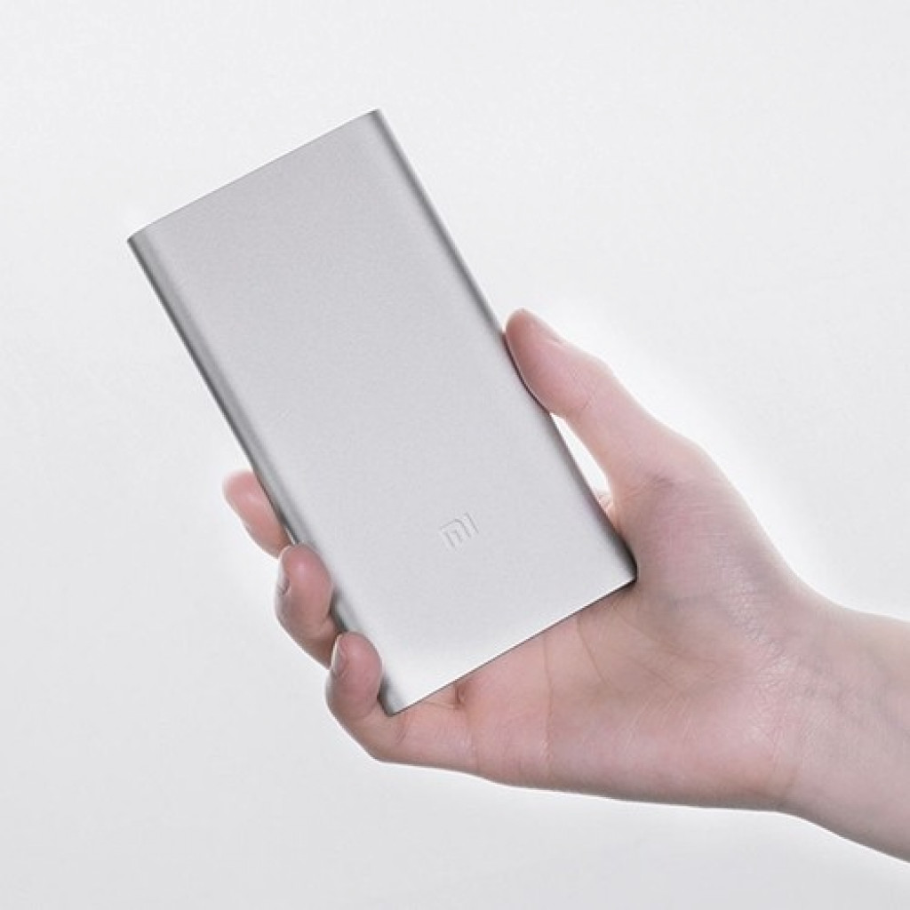 Внешний аккумулятор Xiaomi Mi Power Bank 5000mAh Slim Silver (PLM10ZM)