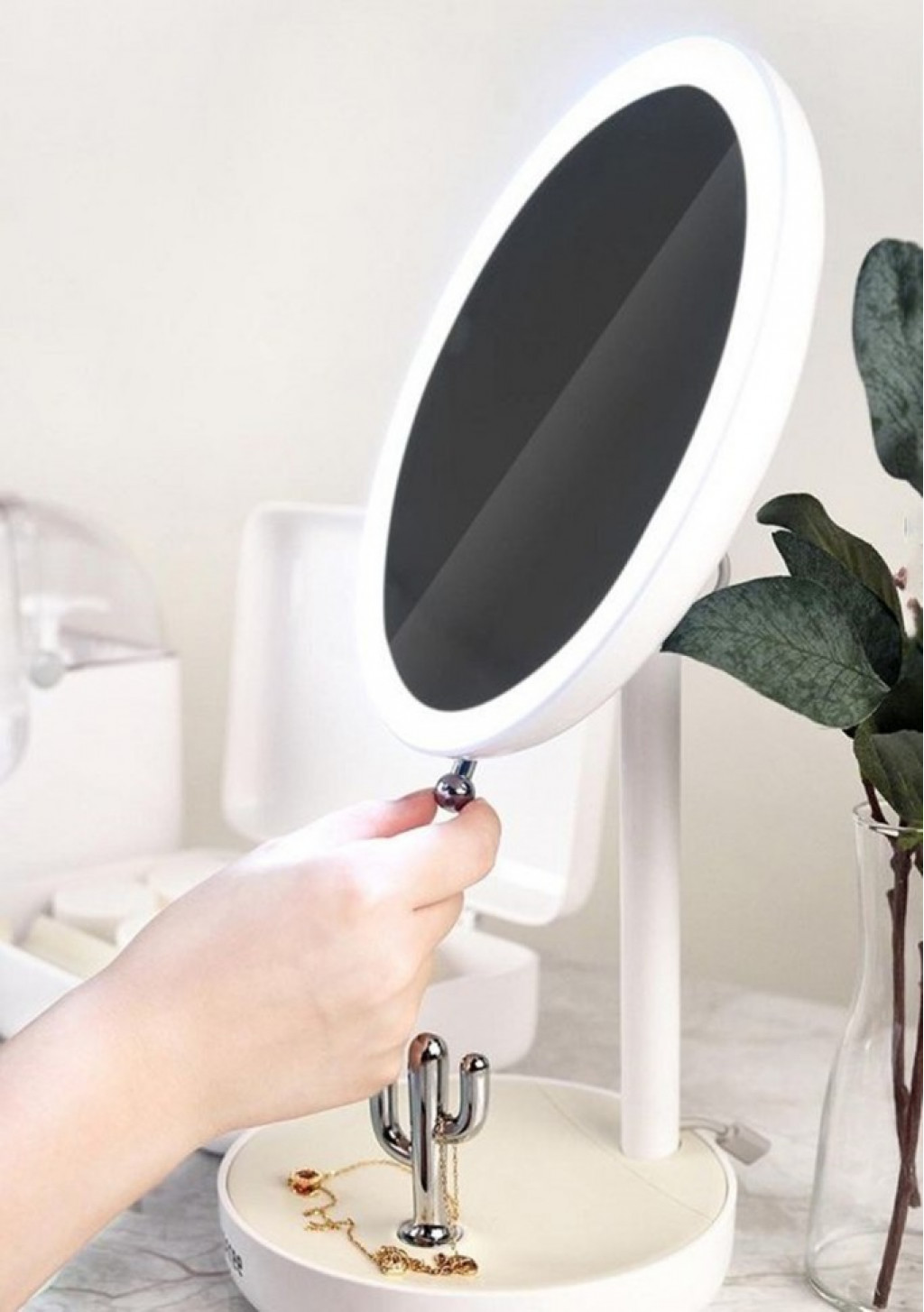 Зеркало для макияжа Xiaomi Lofree LED Mirror White (ME502)