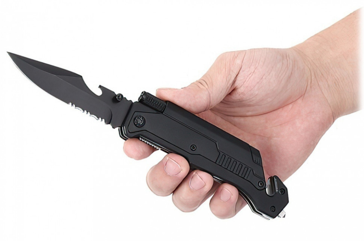 Многофункциональный мультитул Xiaomi Jiuxun Tools Ninety Outdoor Folding Knife 7 in 1 Black